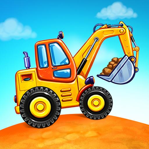 Truck games – build a house