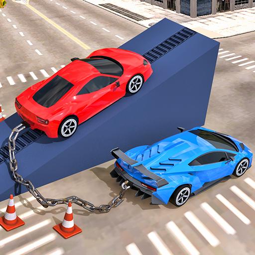 Chained Cars Impossible Stunts – Car Driving 2021