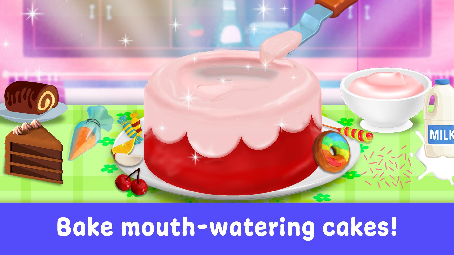 Cake Maker Games for Girls