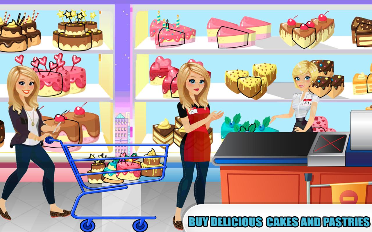 Supermarket Shopping Mall Game