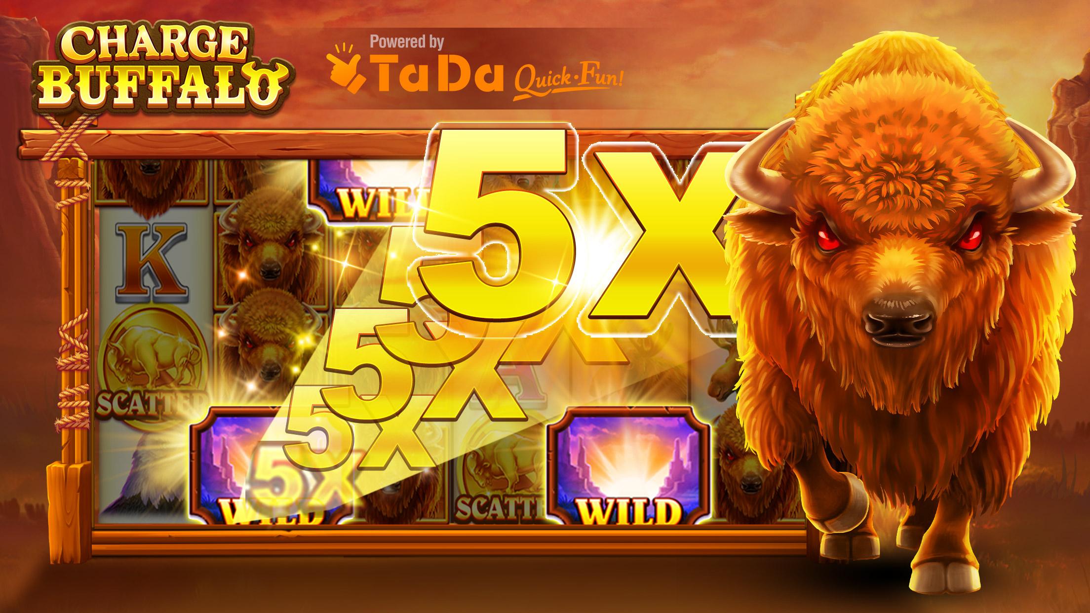 Charge Buffalo Slot-TaDa Games