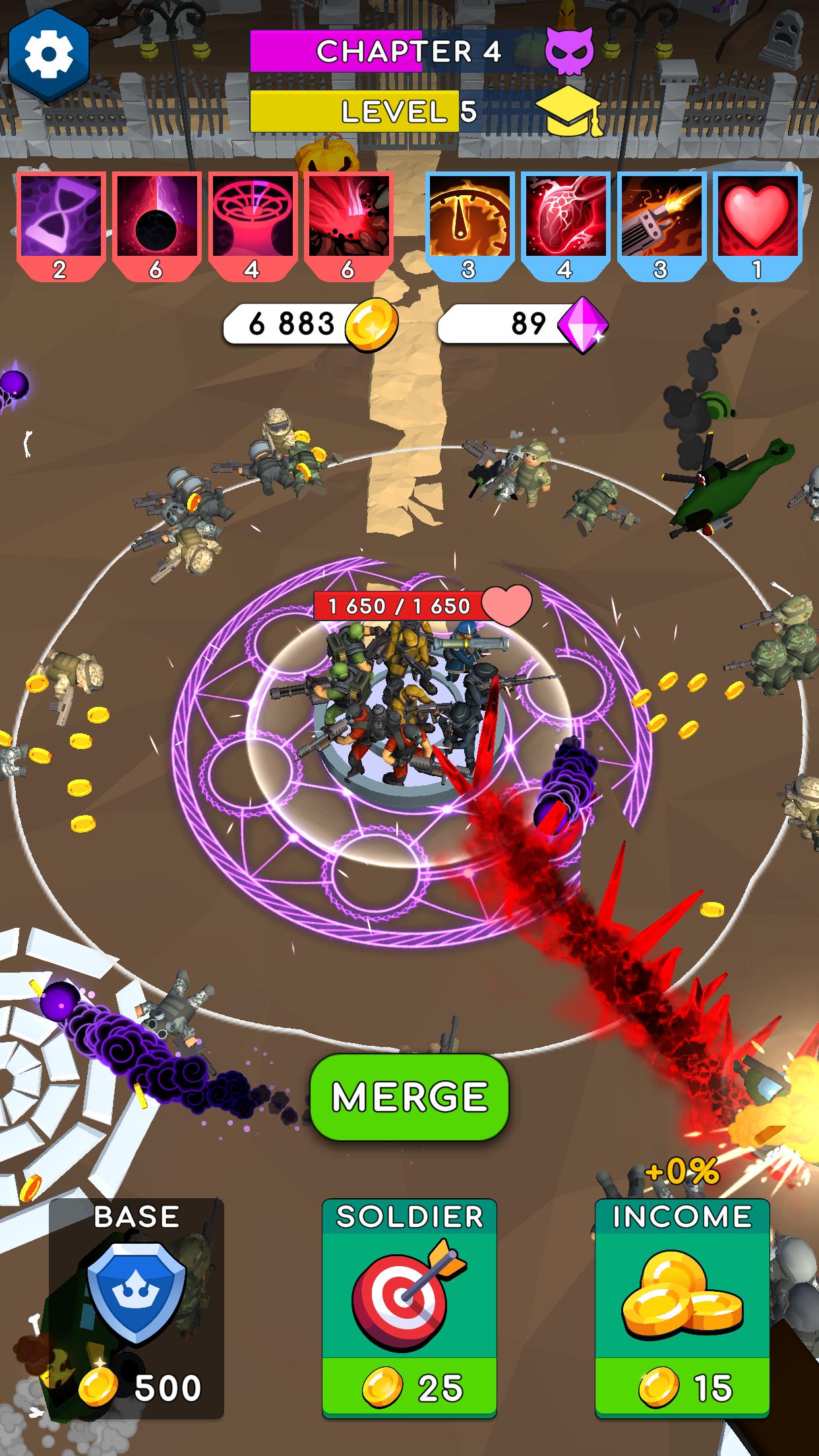 Merge Army: Tower Defense