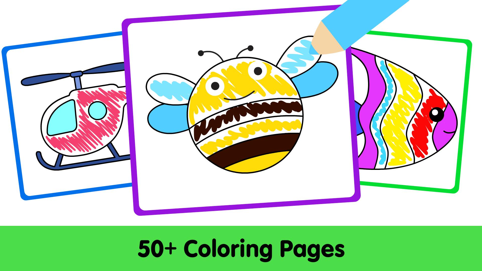 Kids Coloring Pages & Book