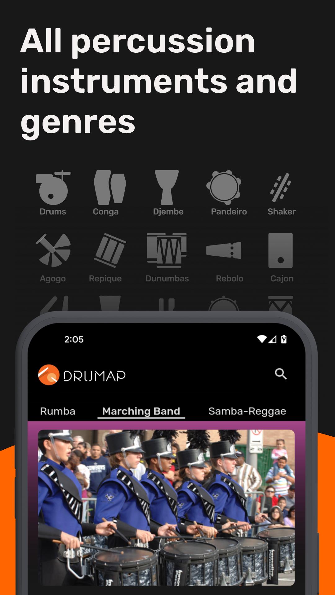 Drumap. The World of Rhythm