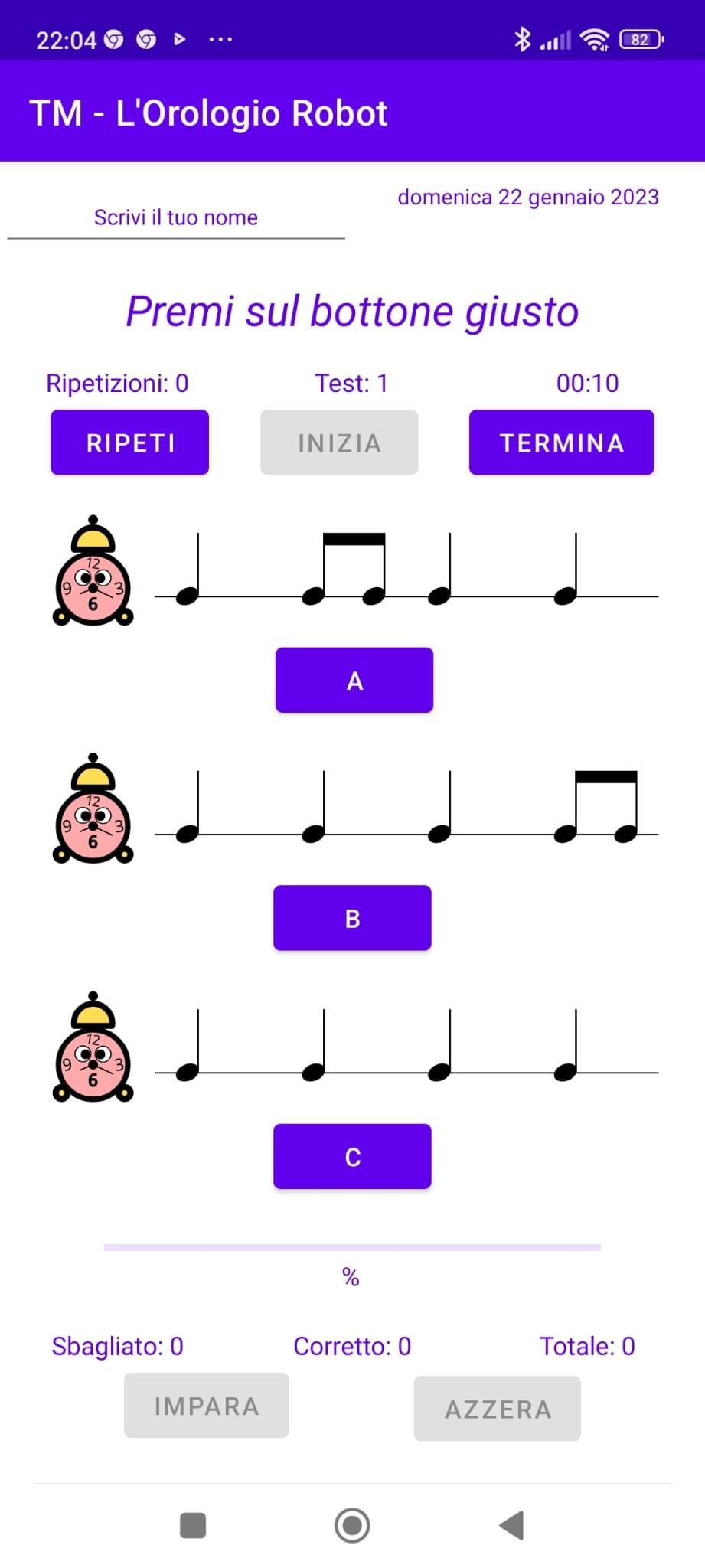 Musical Tables