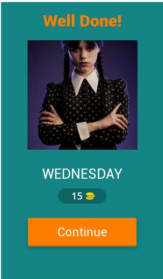 Wednesday Addams quiz about