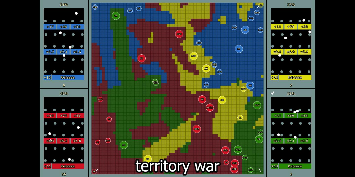 Marble Race and Territory War