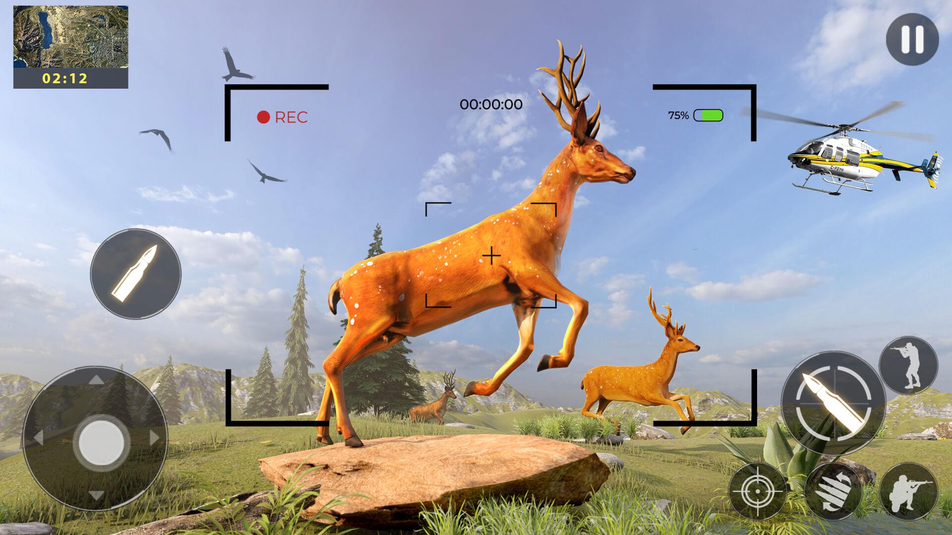 Wild Animal Deer Hunting Games