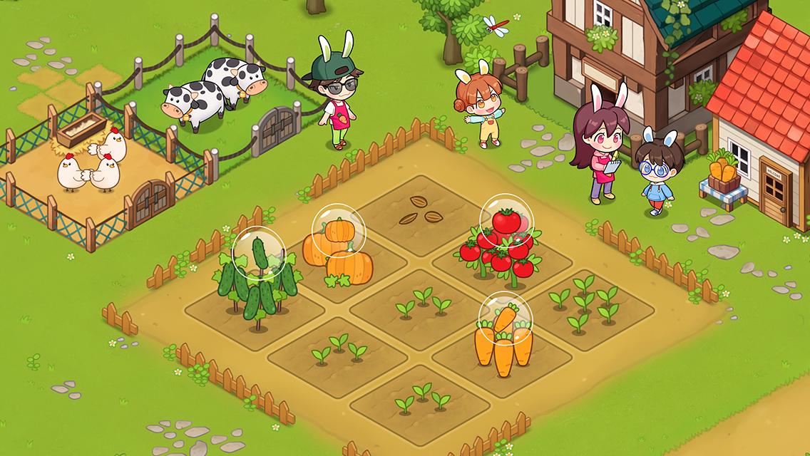 Rabbit Family’s Carrot Farm