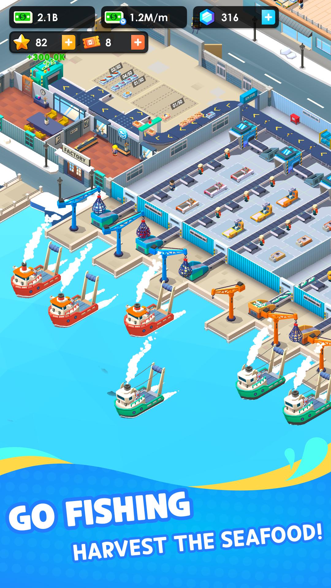 Idle Seafood Inc – Tycoon