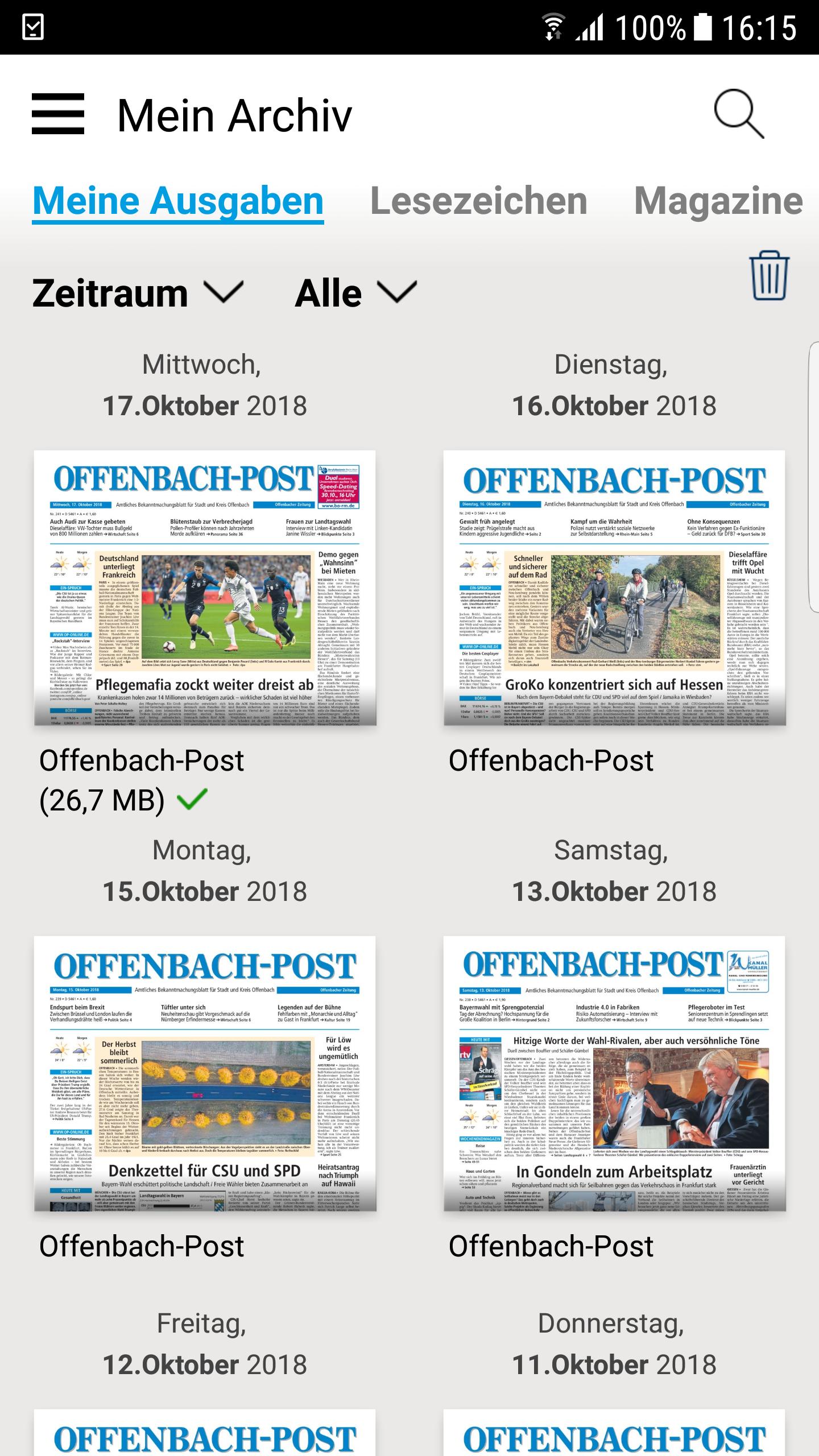 Offenbach-Post E-Paper