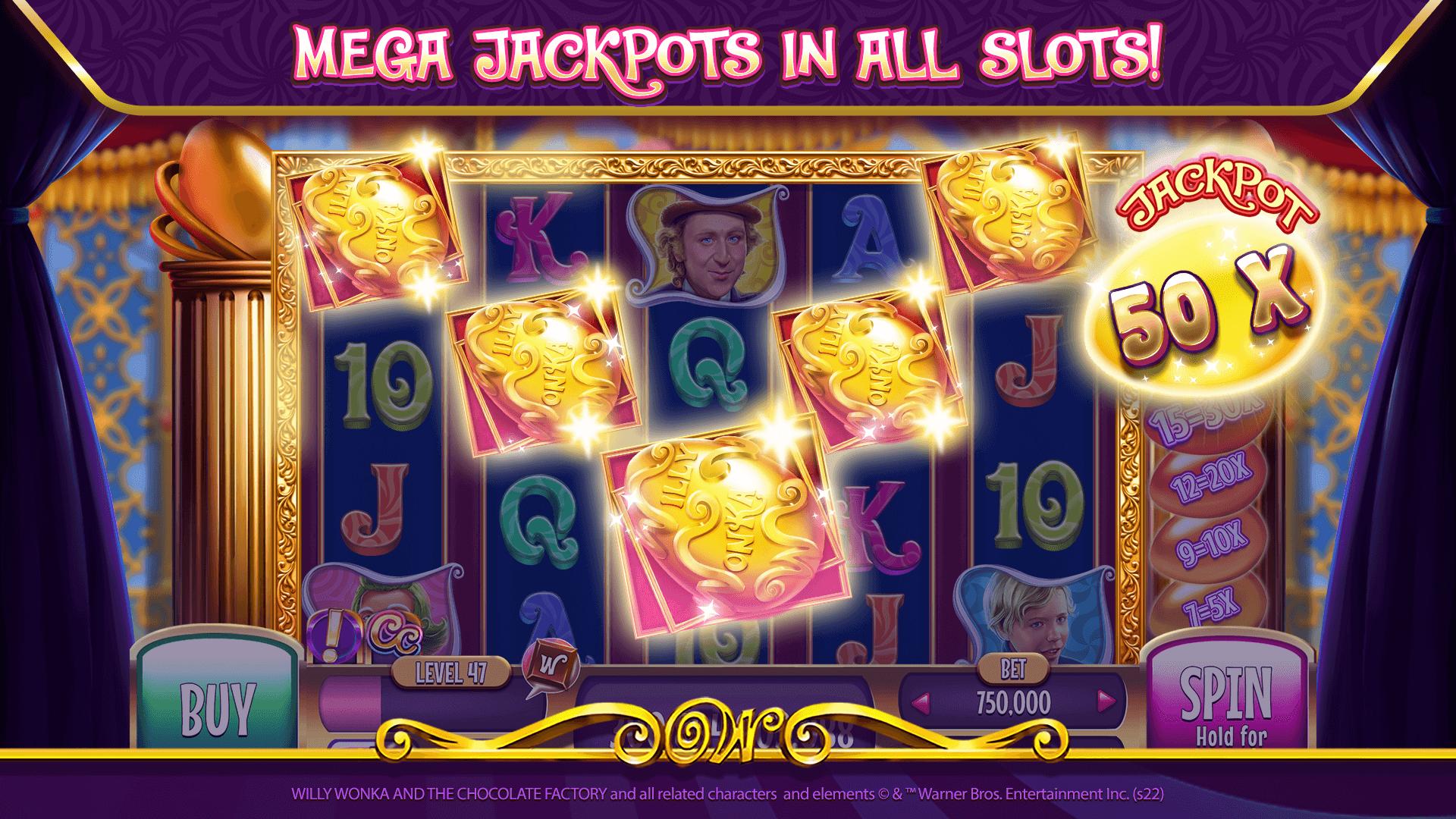 Willy Wonka Vegas Casino Slots