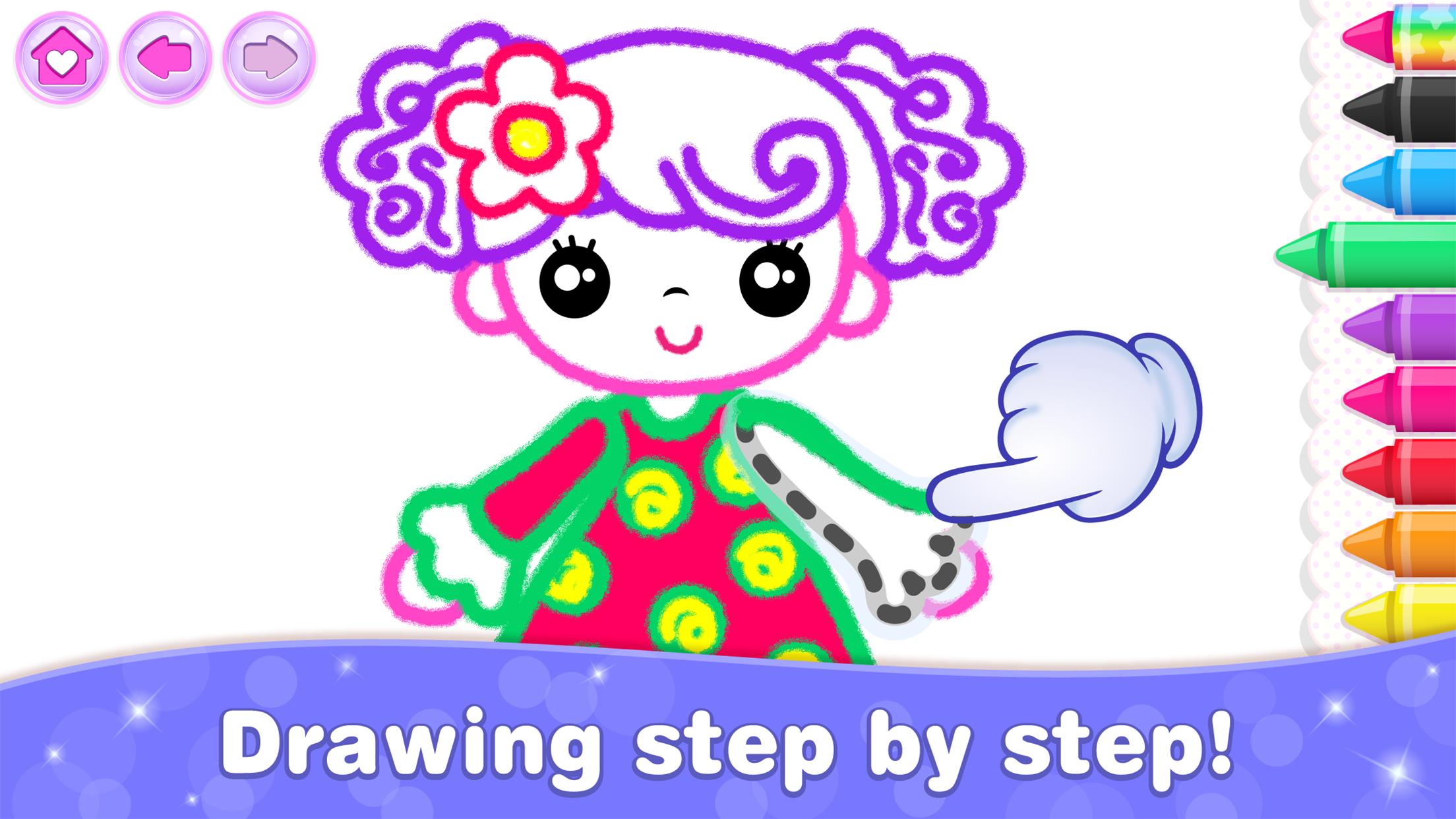 Bini Game Drawing for kids app