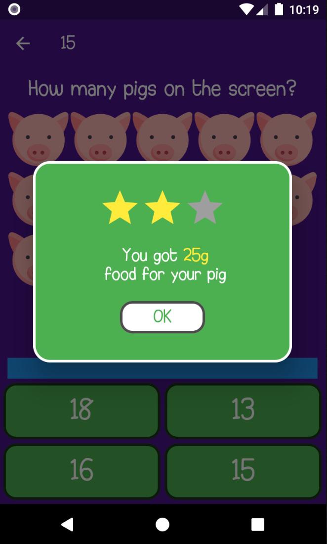 Kids Math: Naughty Pig
