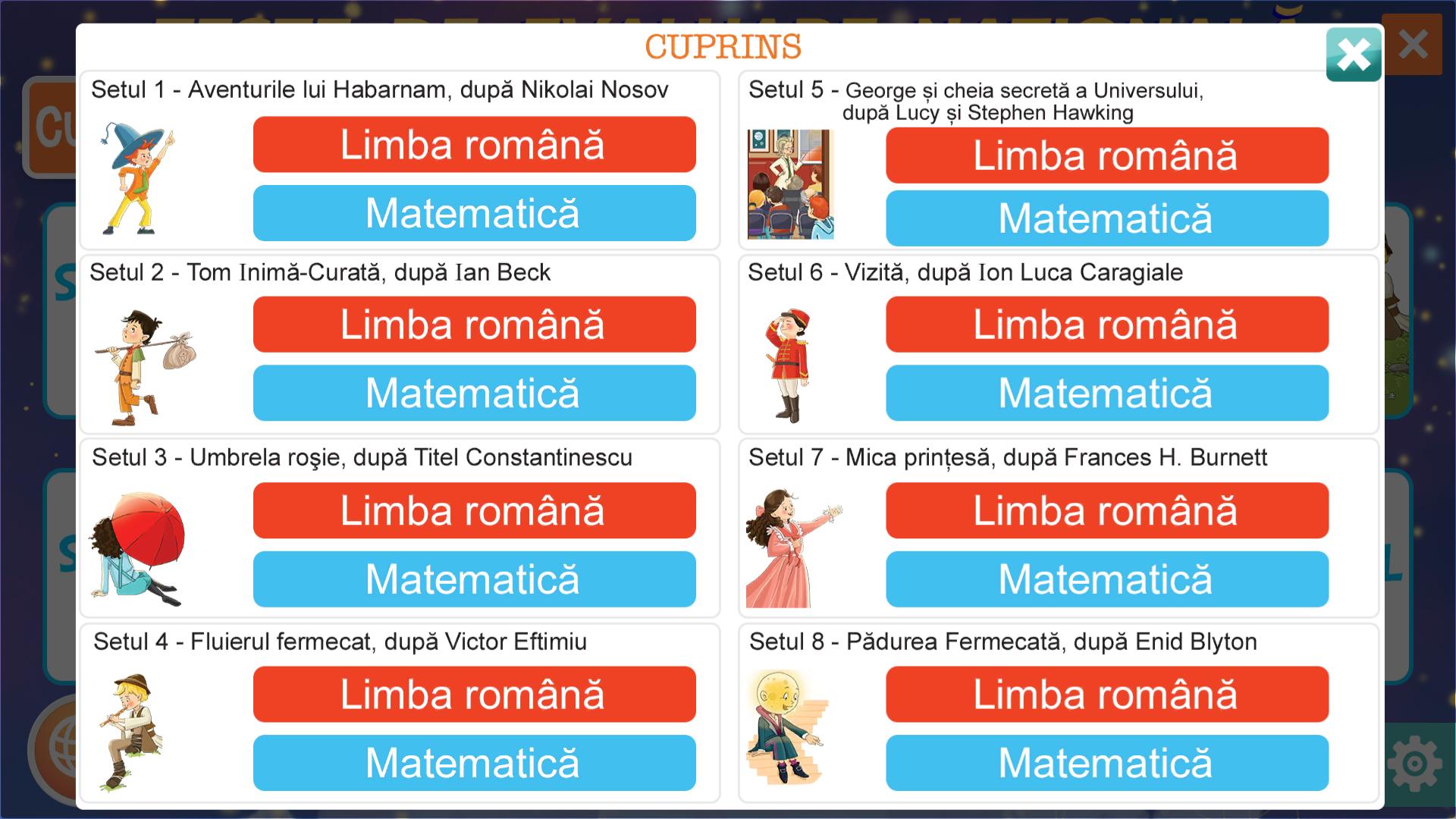 Evaluare nationala – clasa 4