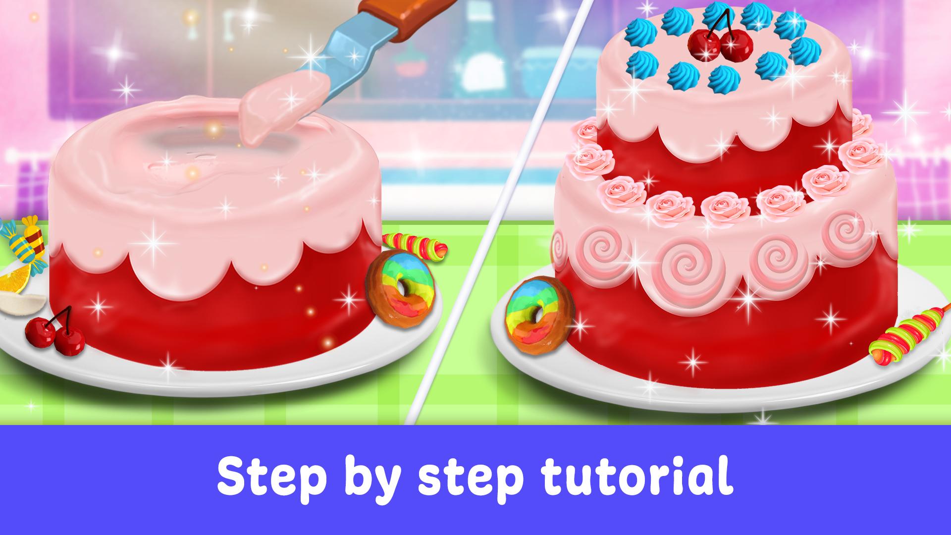 Cake Maker Games for Girls