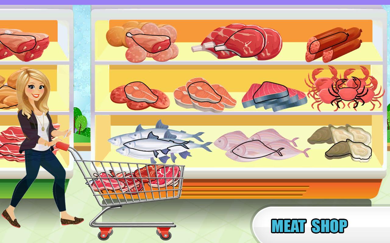 Supermarket Shopping Mall Game