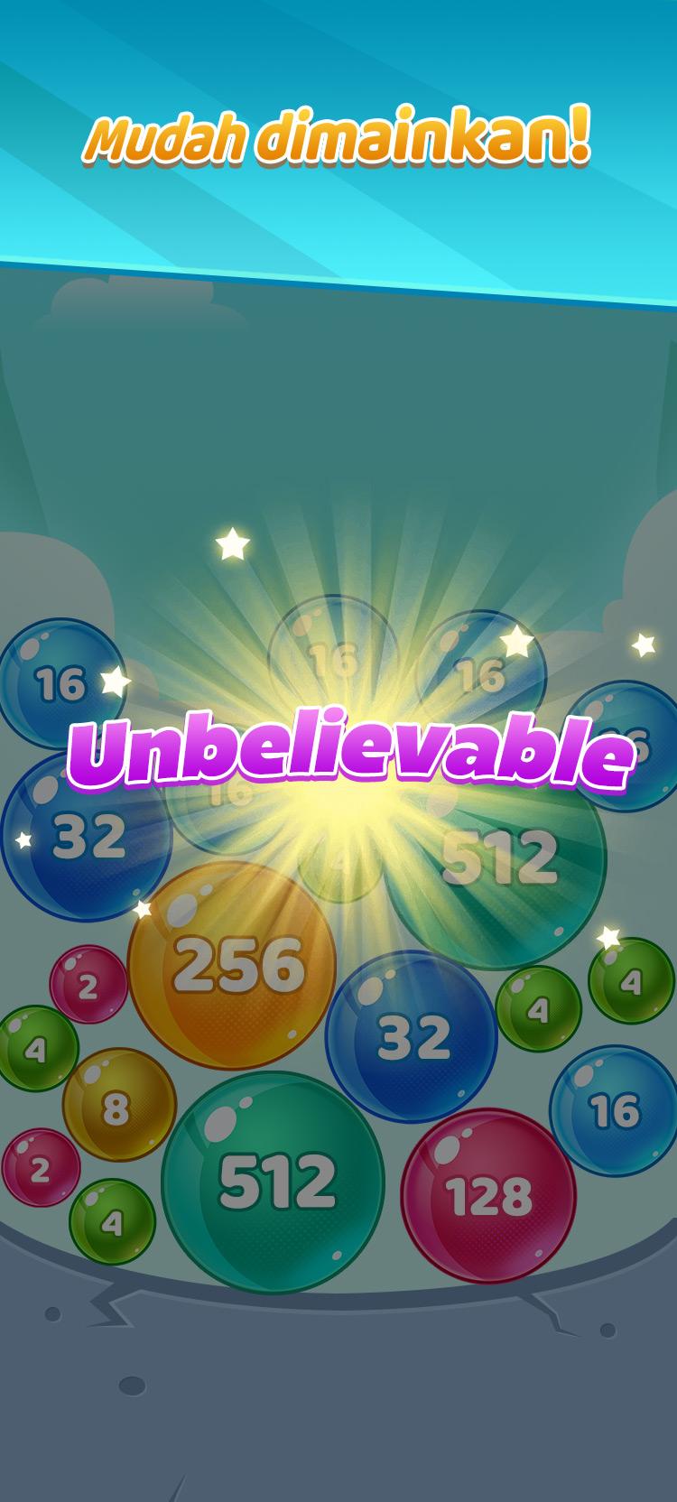 lucky bubble 2048