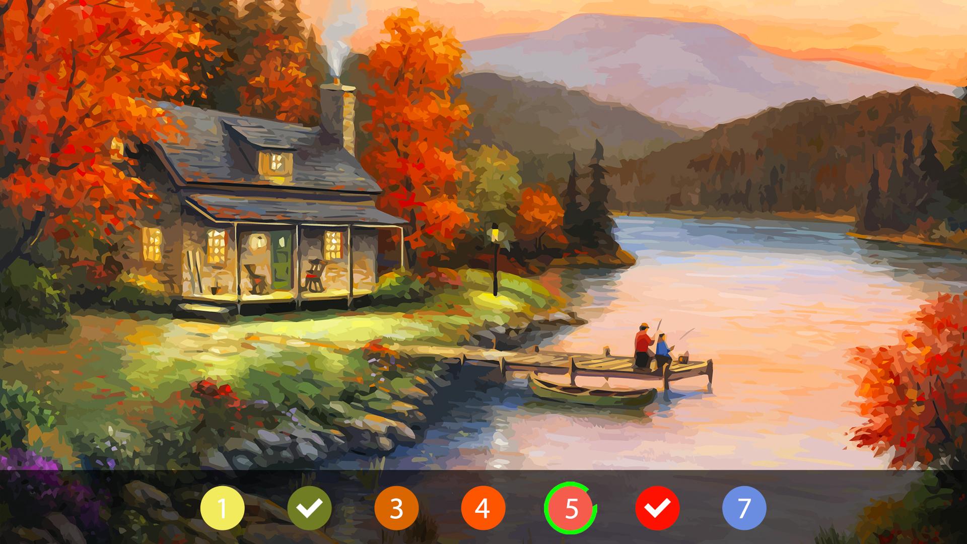 ColorPlanet® Oil Painting game