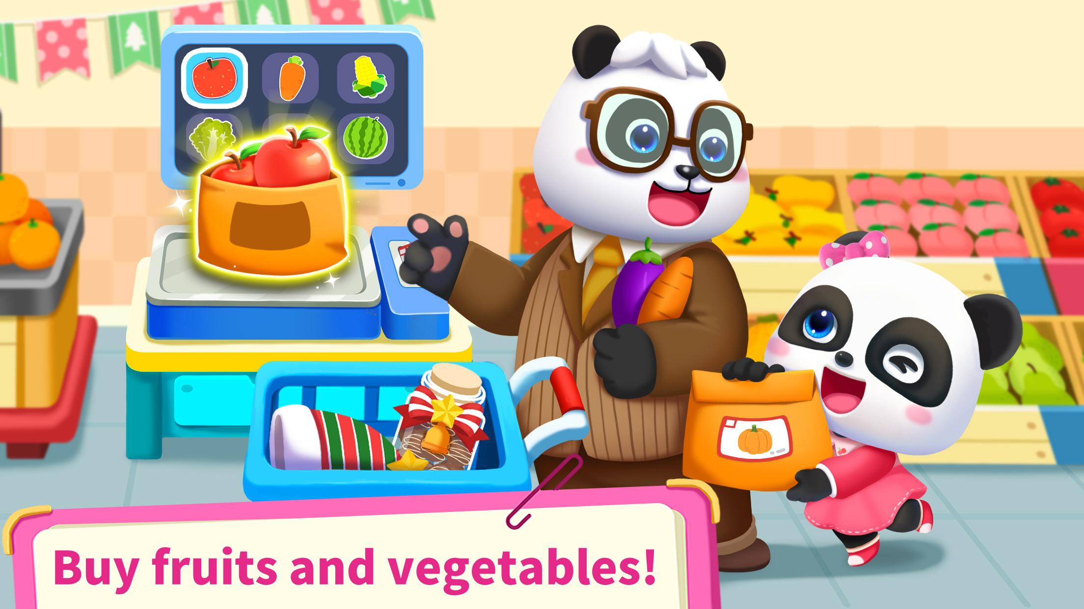 Baby Panda’s Supermarket