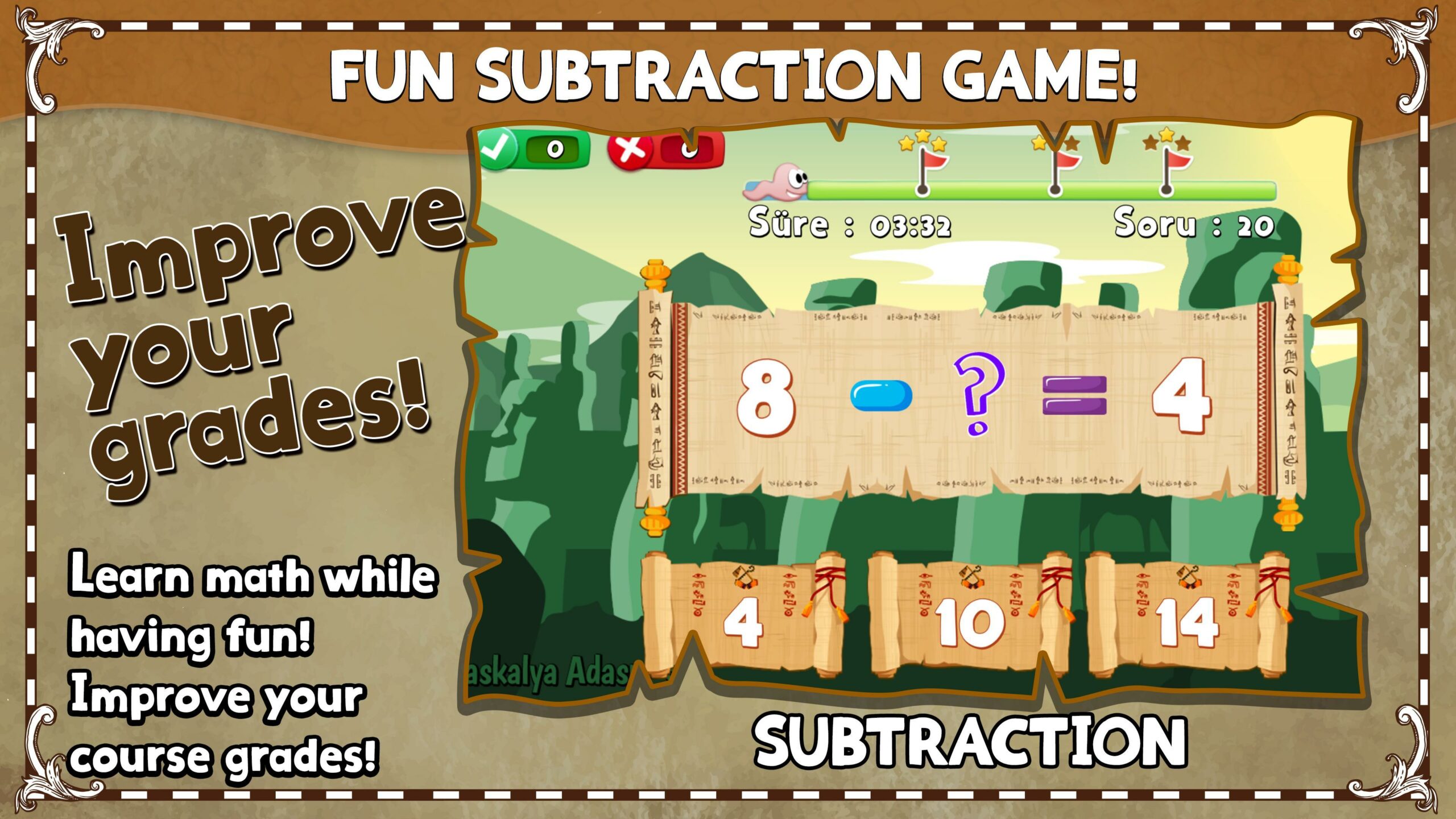 Subtraction Game – Crazy Maths