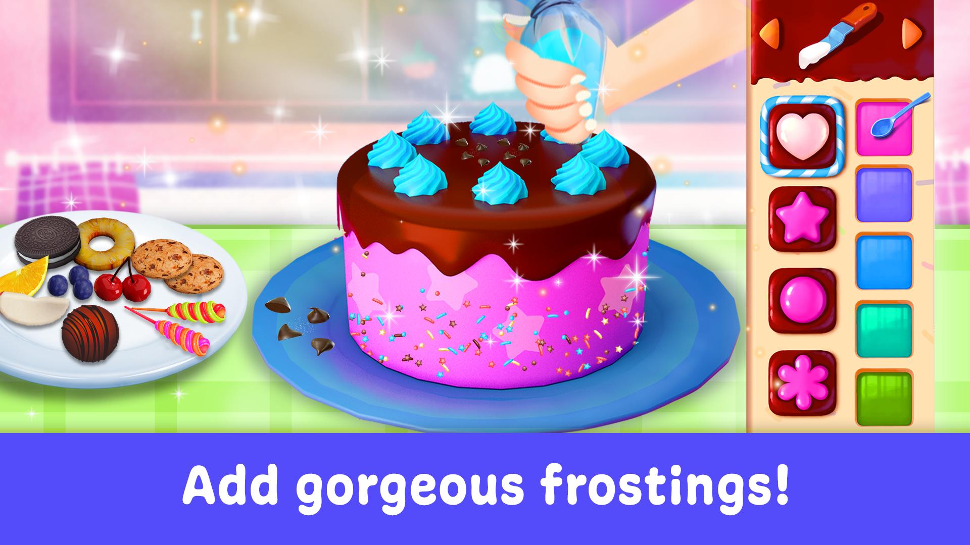 Cake Maker Games for Girls