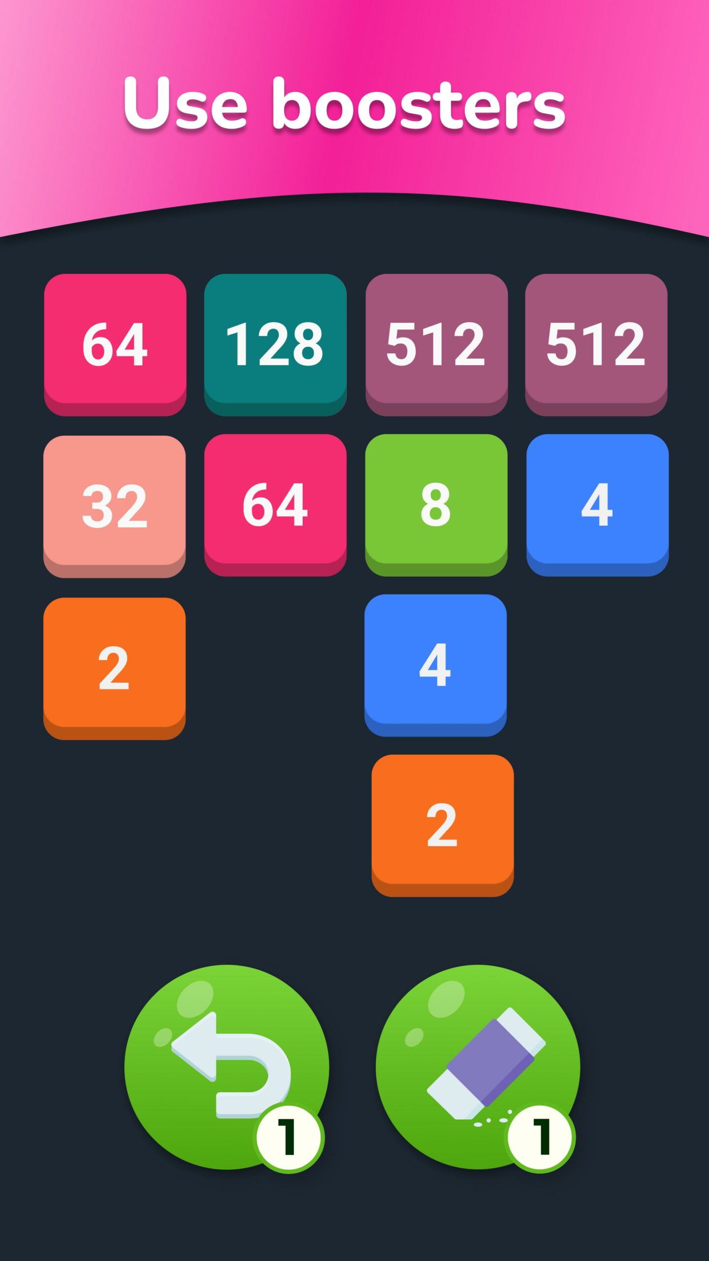 Merge Blocks Number Game 2048