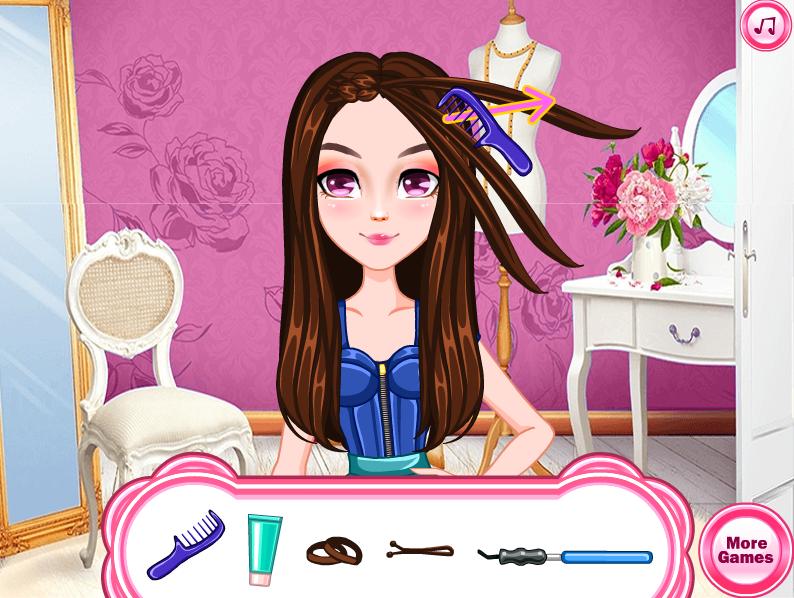 Braid Hair Salon – Girls Games