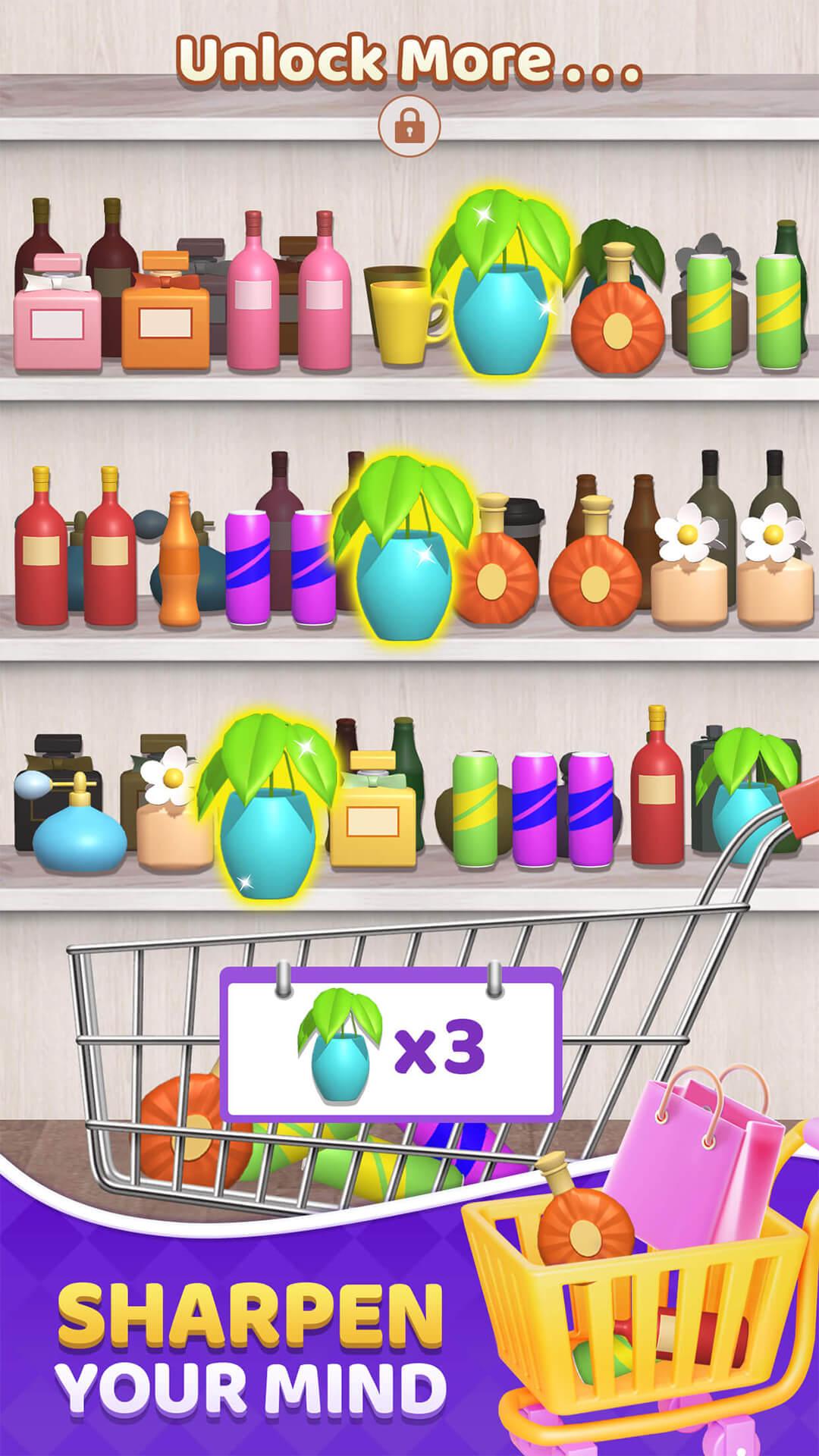 Triple Match 3D: Goods Sort