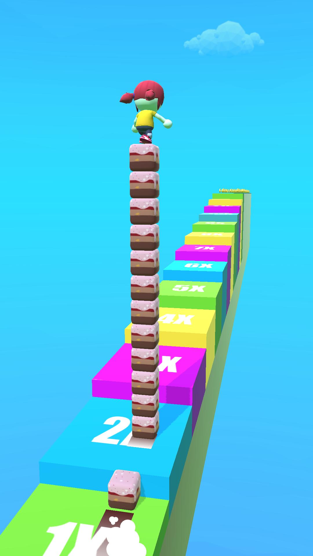 Cube Surfer:Food Skateboard