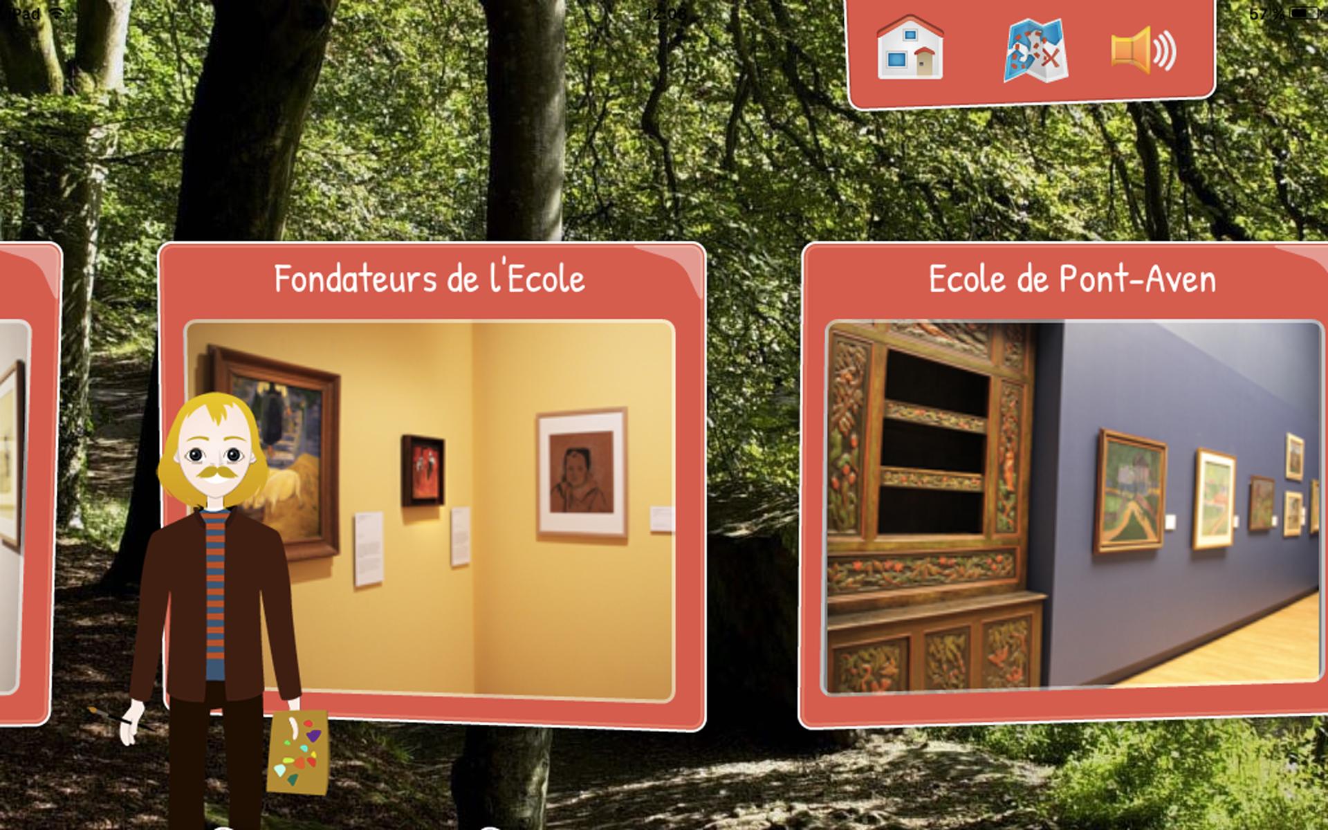 Guideez au Musée de Pont Aven