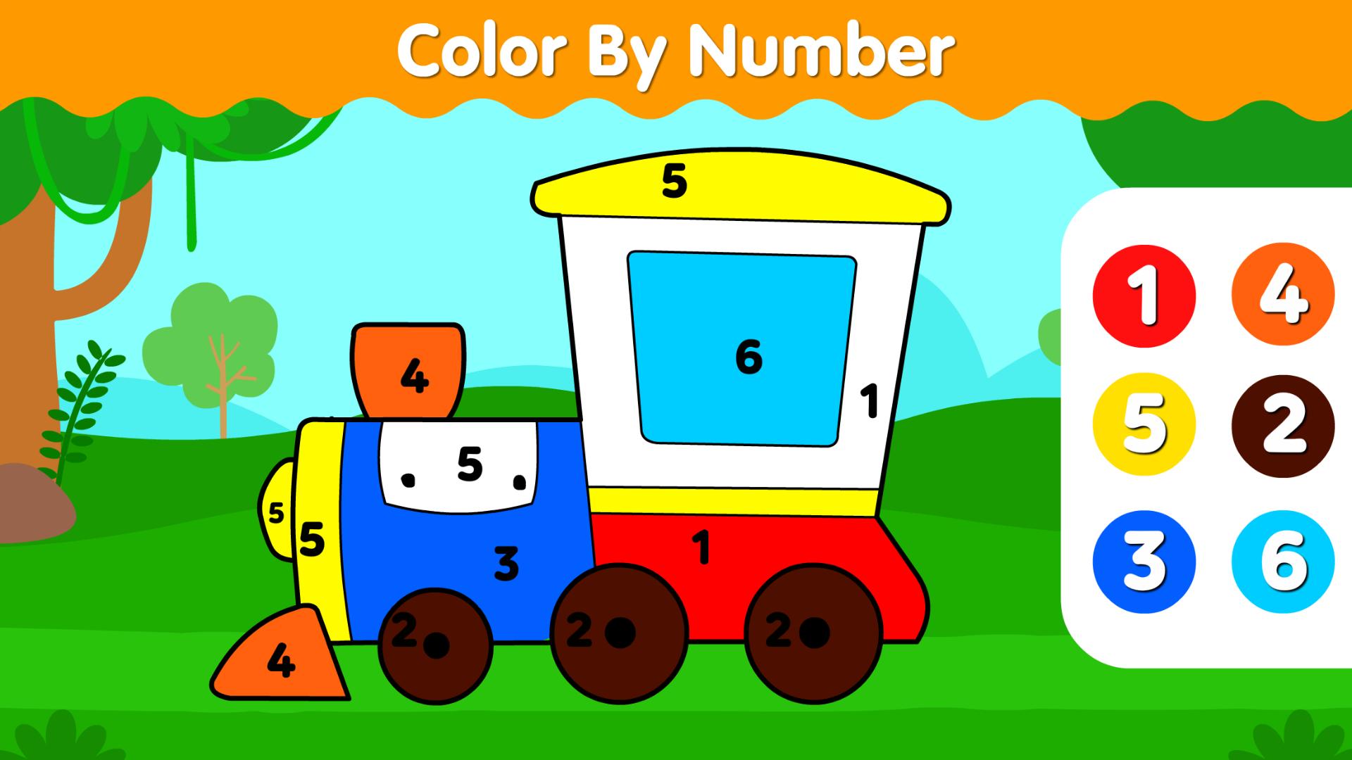 Coloring Games for Kids: Color