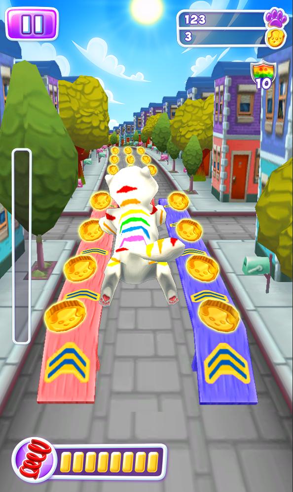 Cat Run: Kitty Runner Game