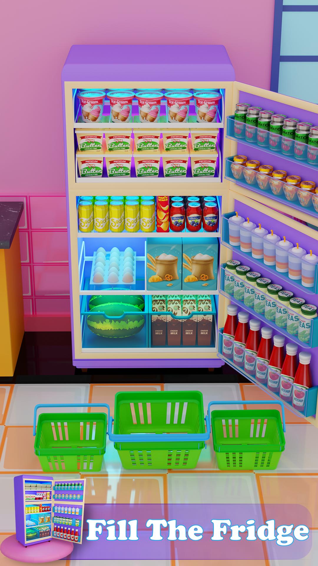 Fill The Fridge – Stack N Sort