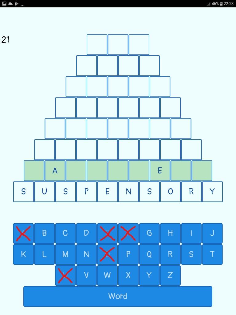 Words Pyramid