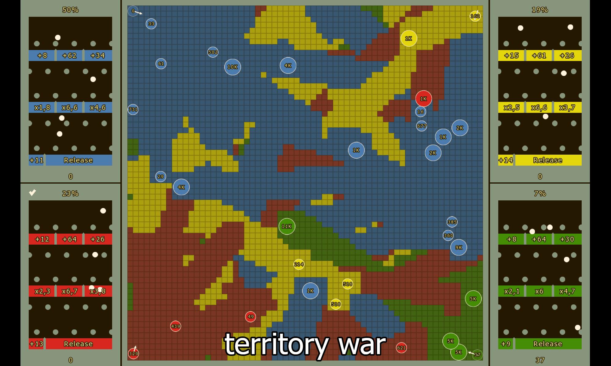 Marble Race and Territory War