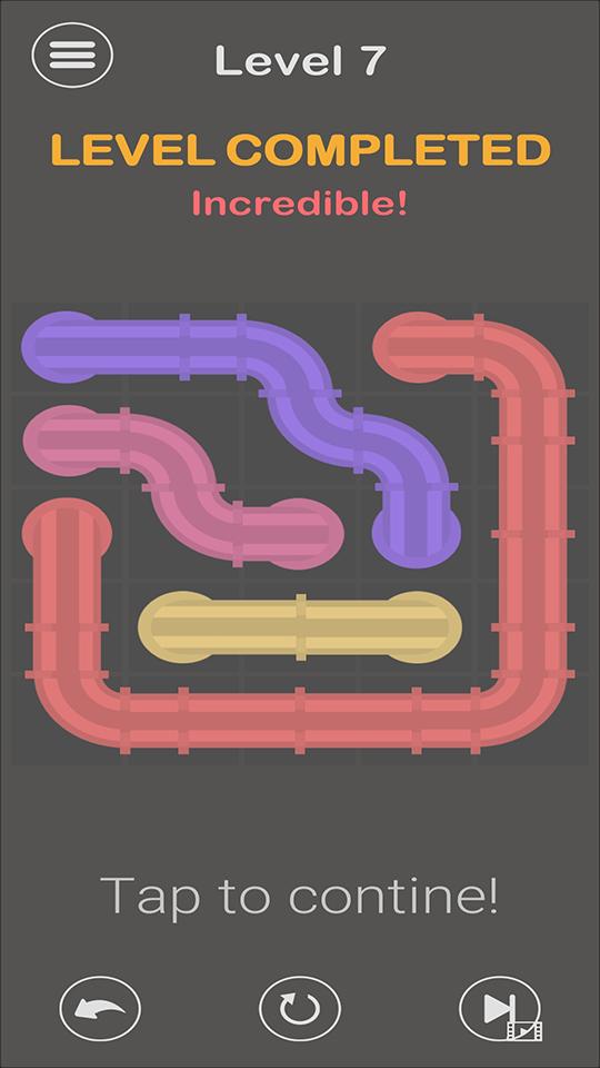 Line Puzzle: Pipe Art Game