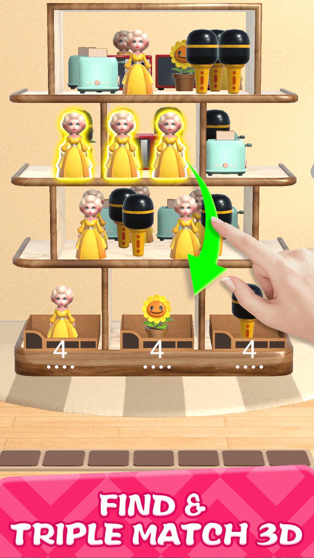 Match Goods 3D – find triple