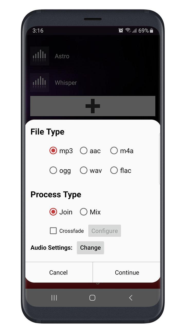 MP3 Cutter and Audio Merger