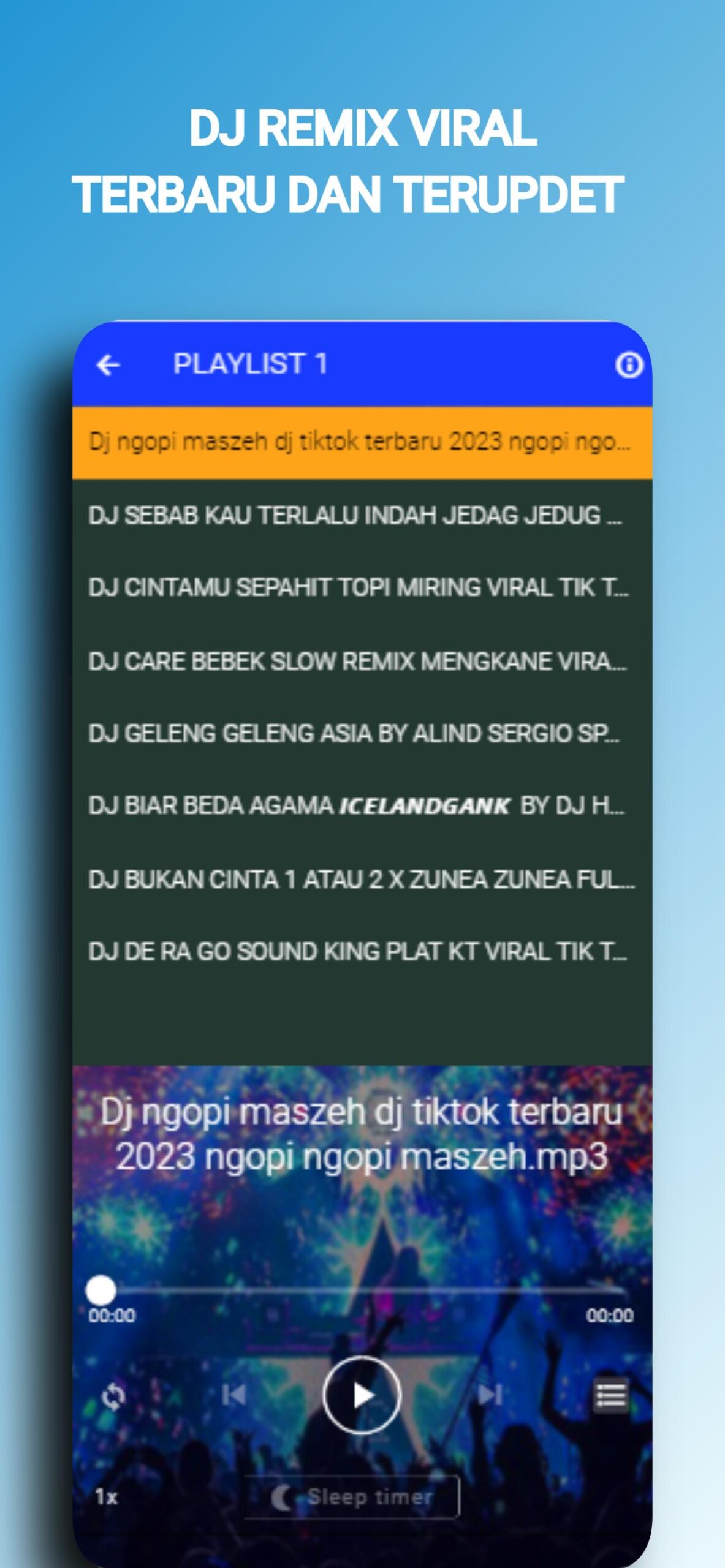 DJ Mantan Dipotong Potong