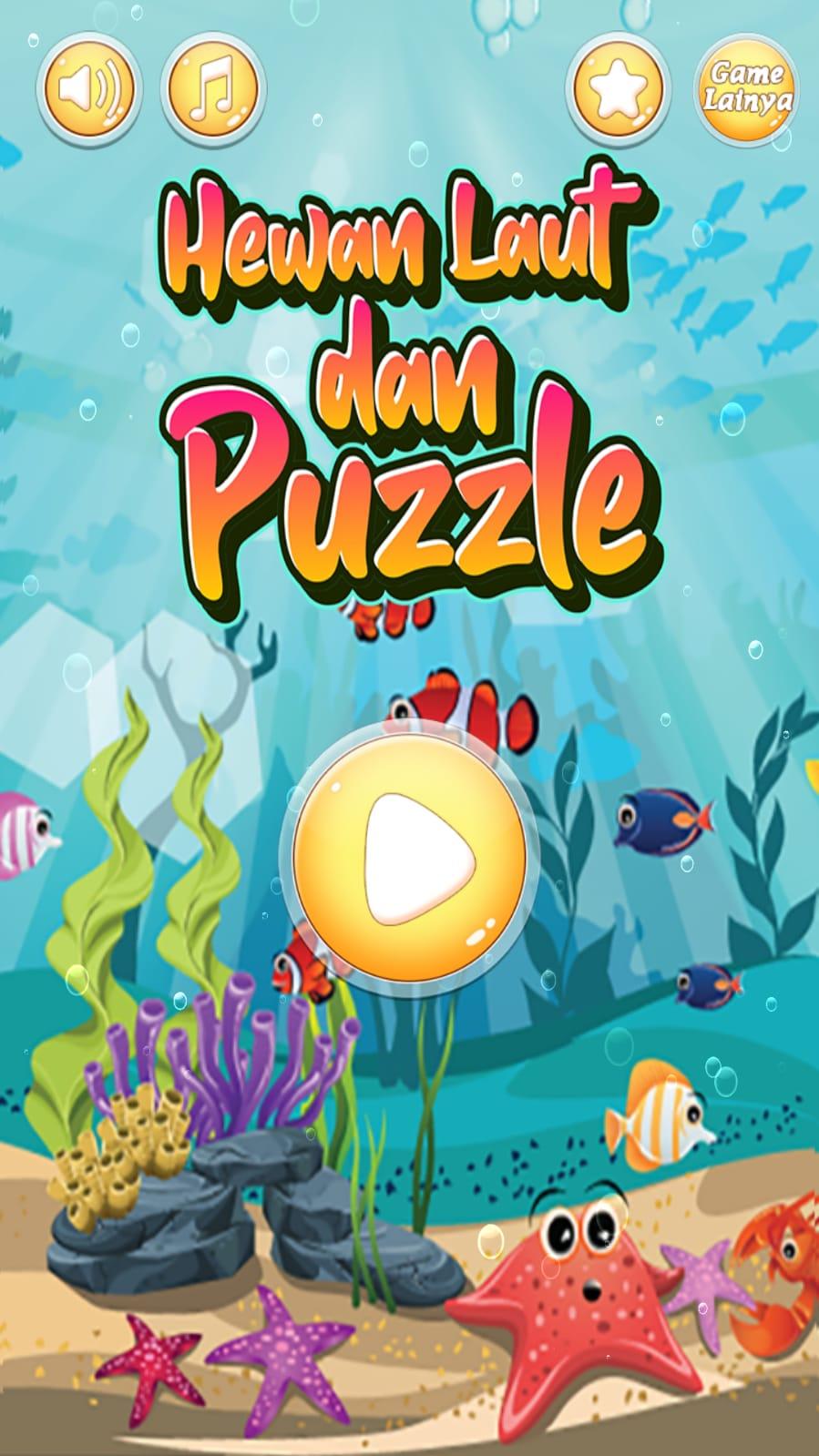 Game Edukasi Anak – Hewan Laut dan Puzzle