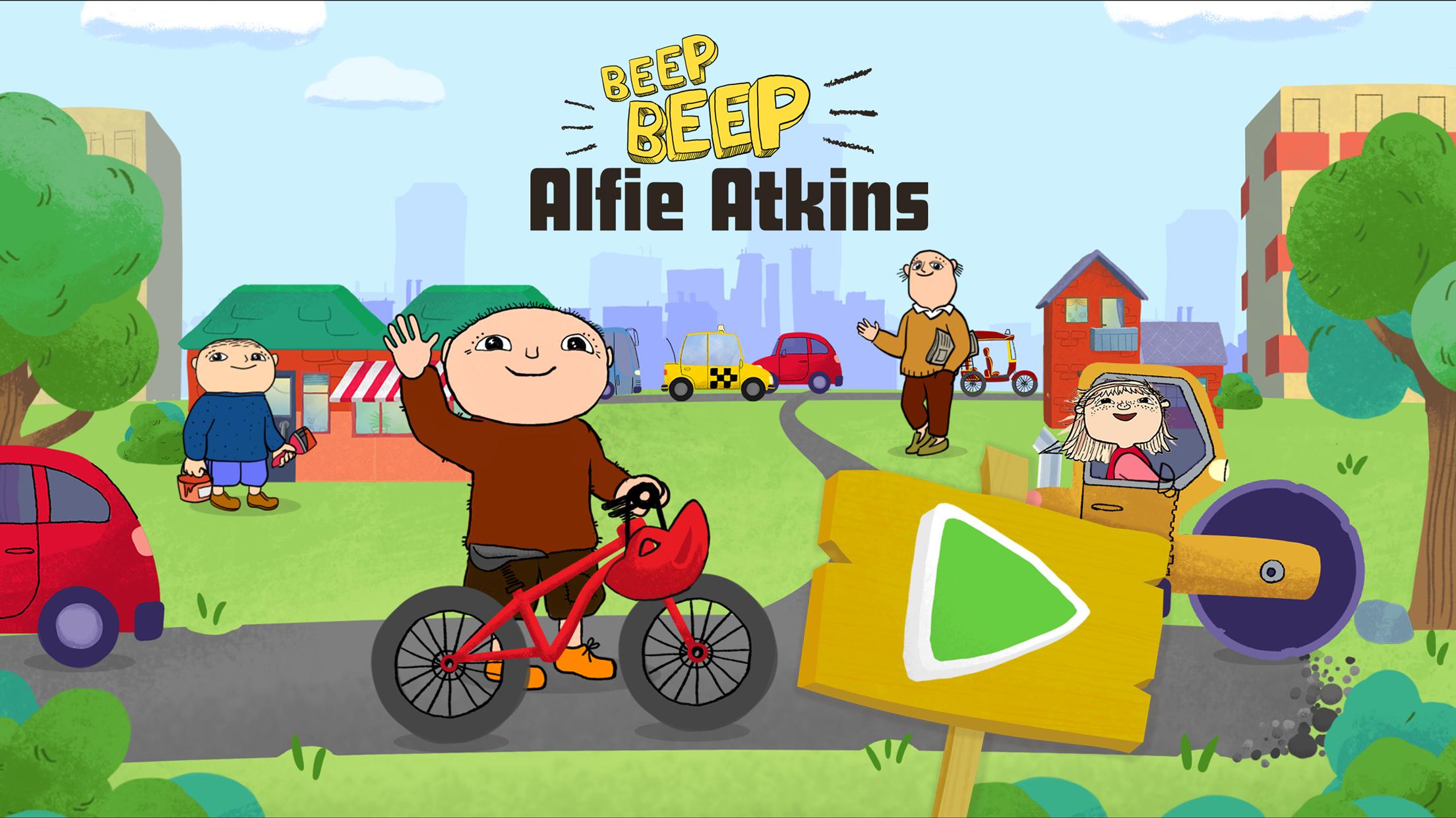 Beep, beep, Alfie Atkins