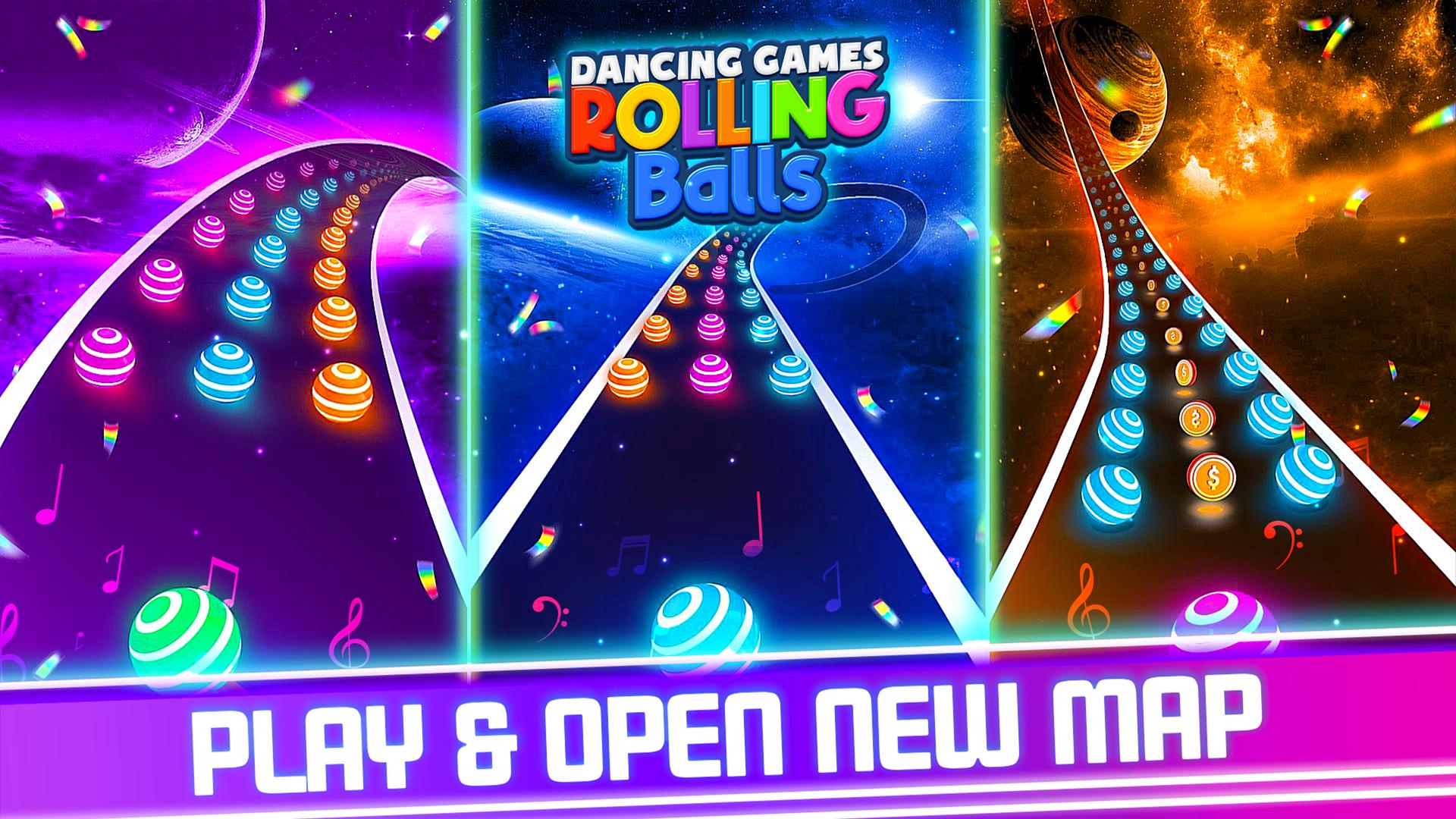 Rolling Balls – Dancing Games