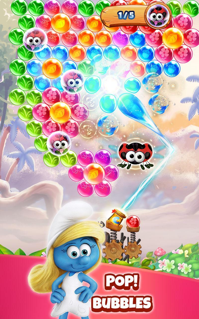 Smurfs Bubble Shooter Story