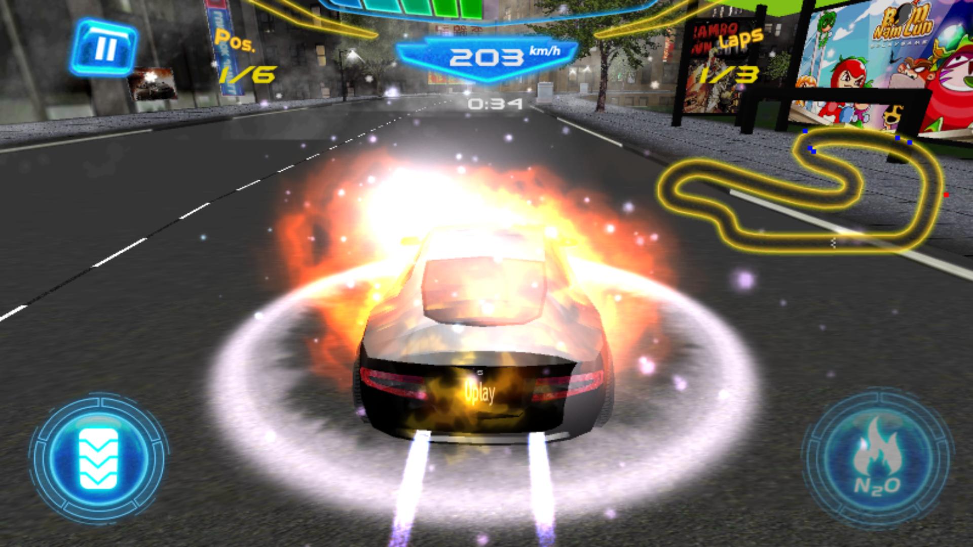 Fiery Asphalt Racing