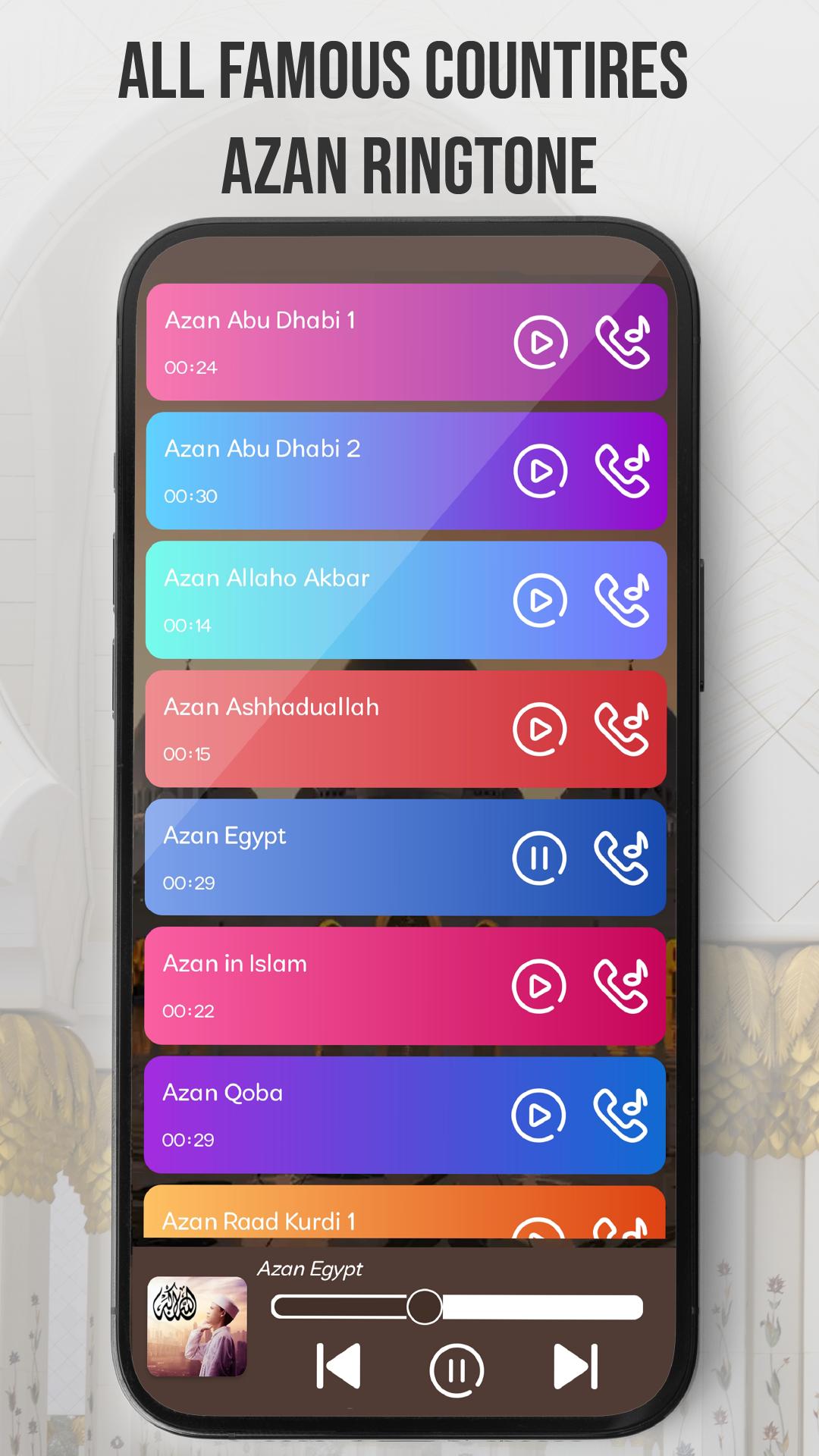 Adhan Ringtones: Islamic Tunes