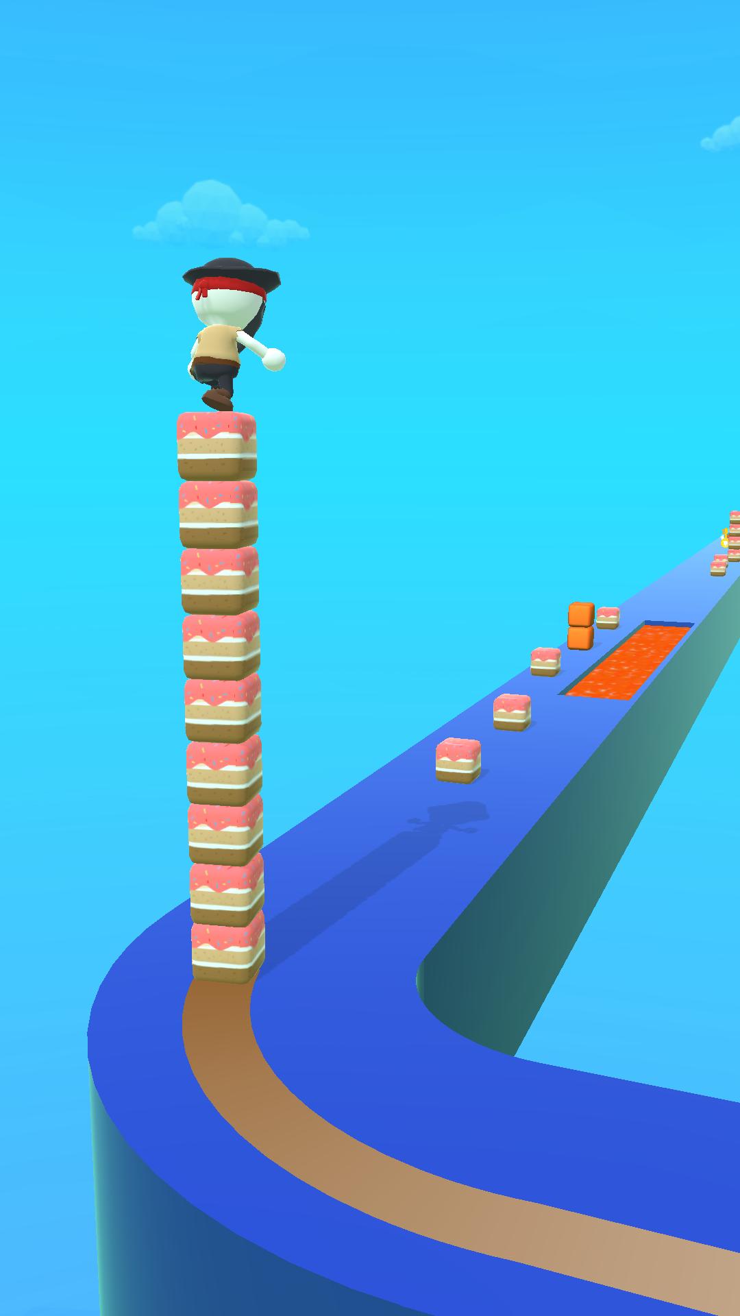 Cube Surfer:Food Skateboard