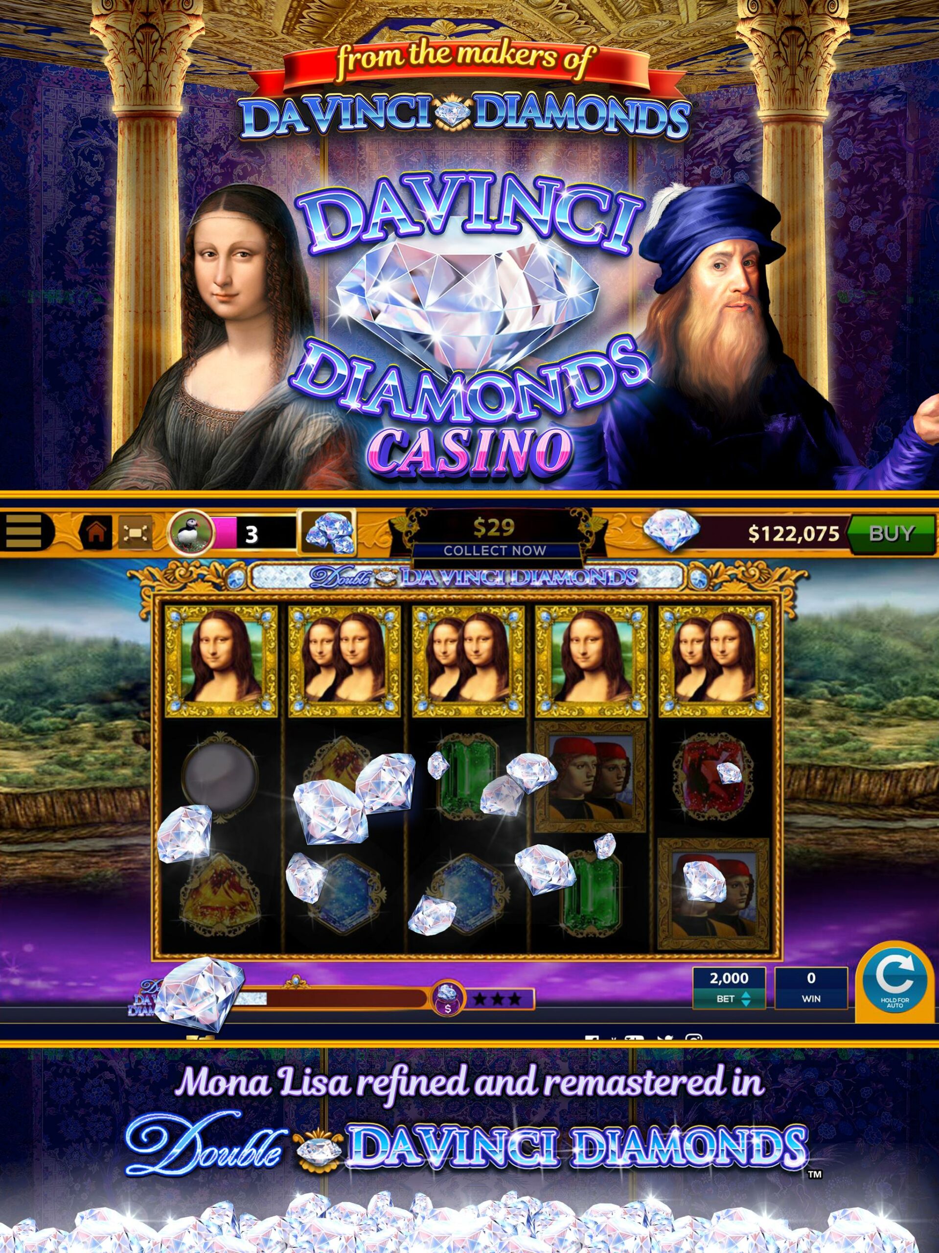 Da Vinci Diamonds Casino