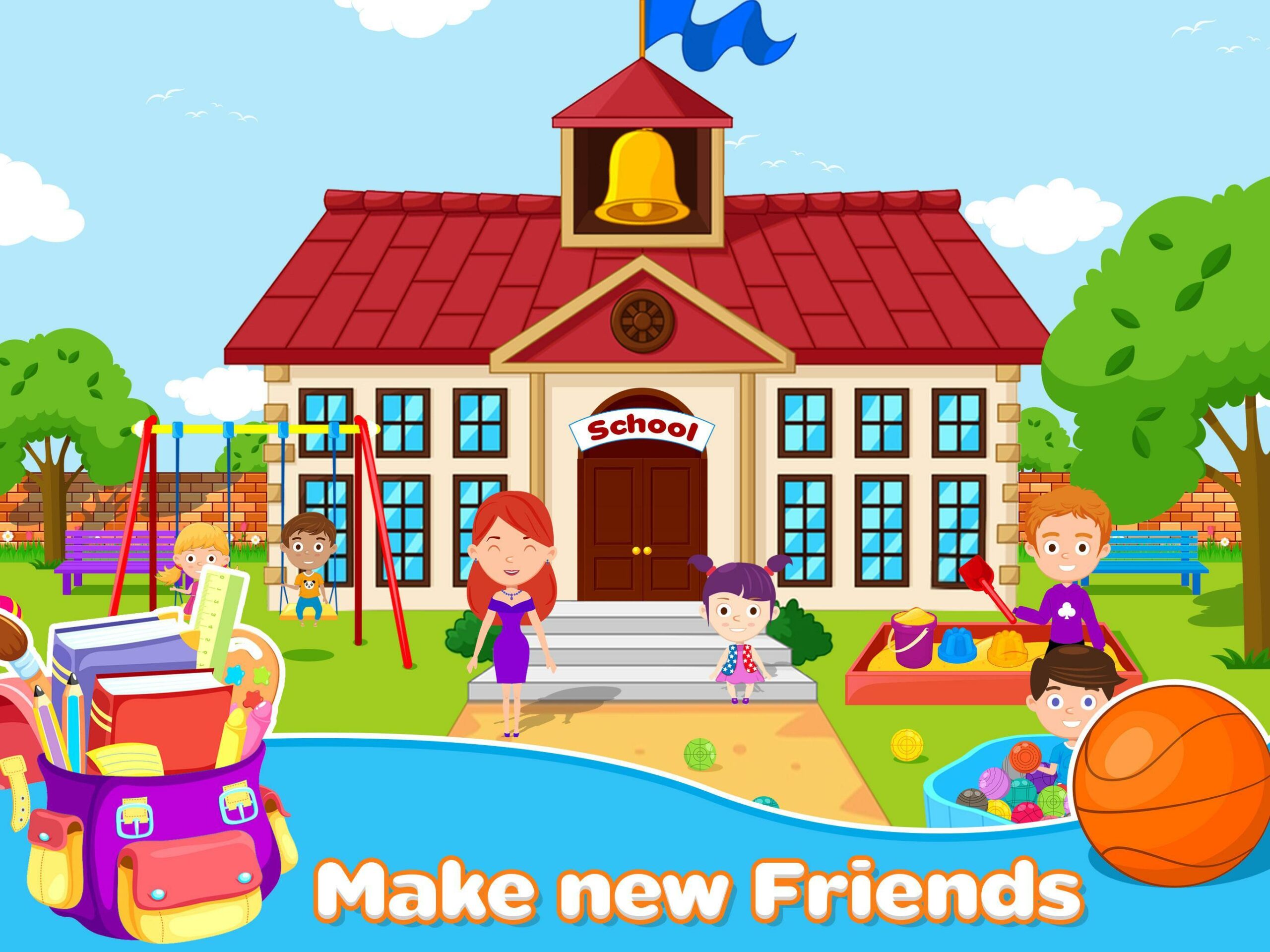 Toon Town: School