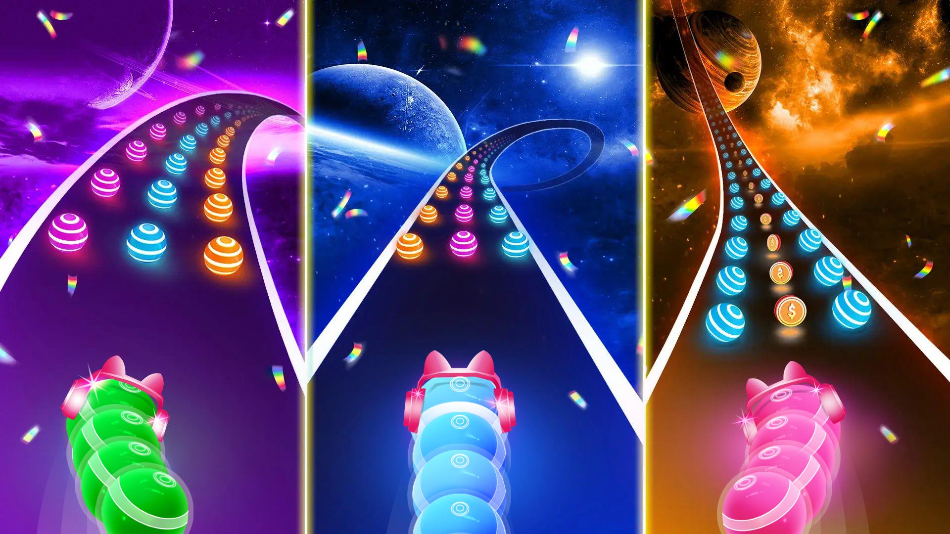 Dancing Snake: Colorful Balls